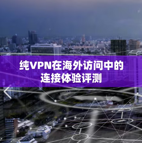 纯VPN在海外访问中的连接体验评测 纯VPN在海外访问中的连接体验评测