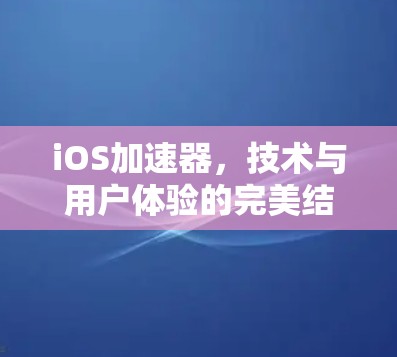 iOS加速器,技术与用户体验的完美结合 iOS加速器,技术与用户体验的完美结合